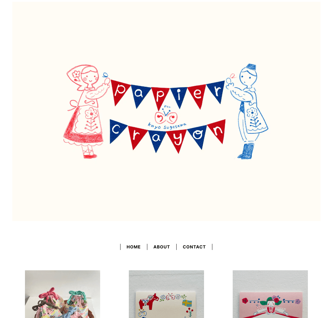 Papier,crayonオンラインショップ